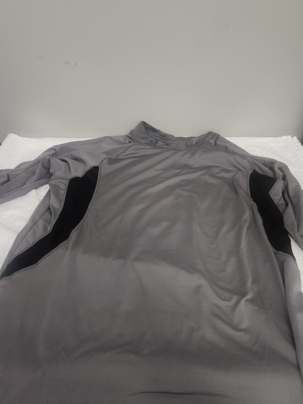 ESDY Men's Gray Compression Base Layer Set Shirt & Pants Athletic Size XXL